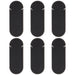 Webcam Cover Slider — Slim Laptop Camera Privacy Blocker (Black or White)