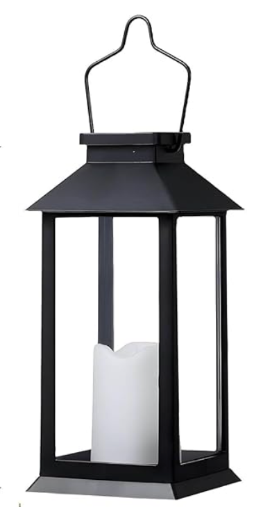 Neoglint Solar Laternenlichter Modell - LED Flammenlose Kerze Garten Dekorative Beleuchtung - Perfekt für Outdoor-Veranstaltungen, Gartenpartys und Tischdekorationen
