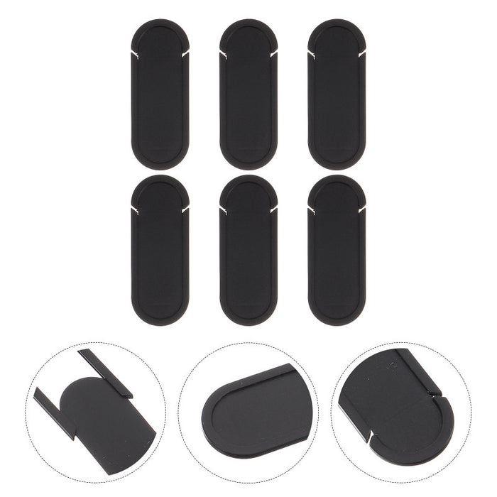 Webcam Cover Slider — Slim Laptop Camera Privacy Blocker (Black or White)