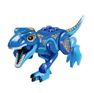 Tyrannosaurus Rex Building Block Figure — Jurassic Dinosaur Brick Toy (LEGO-compatible, 1pc)