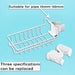 Stainless Steel Under-Tap Sponge Holder — Adjustable Kitchen & Bathroom Rack