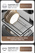 2/3-Tier Stainless Steel Dish Rack with Utensil Holder — Compact Rustproof Countertop Drainer