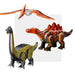 Jurassic Dinosaur Building Set — Triceratops, Velociraptor, T‑Rex, Indominus (Age 6+)