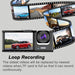 1080P Car Dash Cam — 2/3‑Channel Front, Inside & Optional Rear Camera with Night Vision