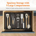 Kitchen Cutlery Drawer Organiser — Expandable, Adjustable Utensil Tray for Spoons, Forks & Knives