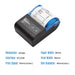 Portable Mini 2-inch Thermal Receipt Printer — Bluetooth & USB, 58mm for Restaurants & Retail