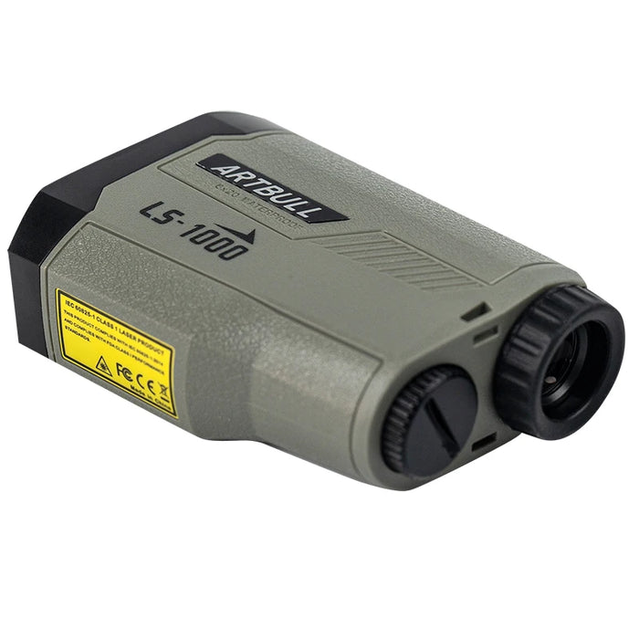 1000m Laser Rangefinder with Slope — 6× Magnification, Flag‑Lock & CR2 Powered
