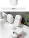 Portable Sealed Soap Box – Waterproof Travel Soap Dish with Draining Design, White 8×5×11cm
