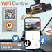 4-Channel Car Dash Cam with Wi‑Fi — FHD 1080p Front, Side & Rear, Night Vision, Hardwire Option
