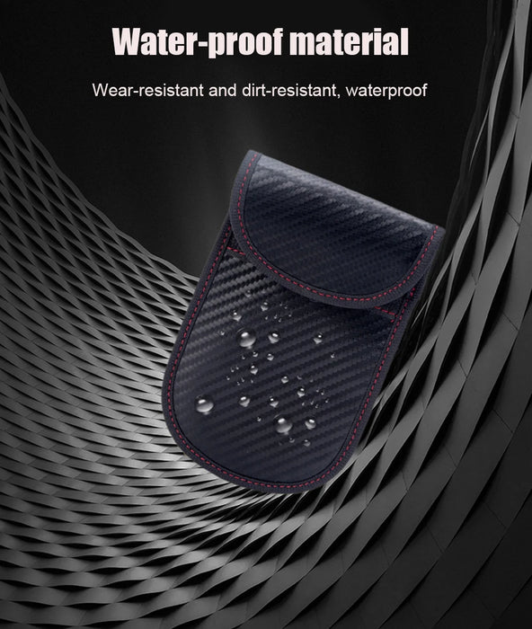 Faraday Key Fob Pouch — RFID & Keyless Signal-Blocking Bag