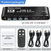 2x2 HDMI KVM Switch Matrix 4K 60Hz Dual Monitor KVM HDMI Extended Display USB KVM Switcher 2 in 2 out for 2 Computers 2 Monitors