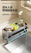 Kitchen Sink Stand & Sponge Holder – Metal Dish Drainer Organiser (Grey/White/Black)