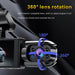 1080P Wi‑Fi Dual Dash Cam — Front & Interior, Night Vision, Loop Recording