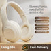 M5 Wireless Headset Bluetooth 5.3 — Foldable Hi‑Fi Stereo Headphones with Mic
