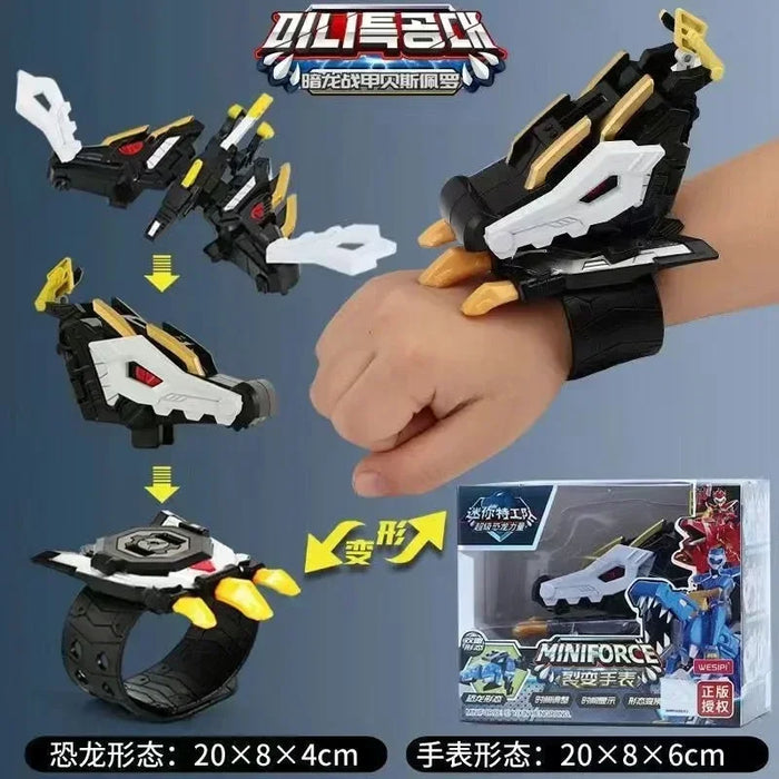 Miniforce X Watch Super Dinosaur Power Mecha Deformation Robot Toy – Mini Secret Service