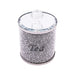 3-Piece Glass Canister Set with Stainless Steel Lids — Airtight Food Storage (10 x 14cm)