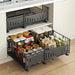 Expandable Pull-Out Cabinet Organiser — Slide-Out Drawer Storage Shelf for Kitchen