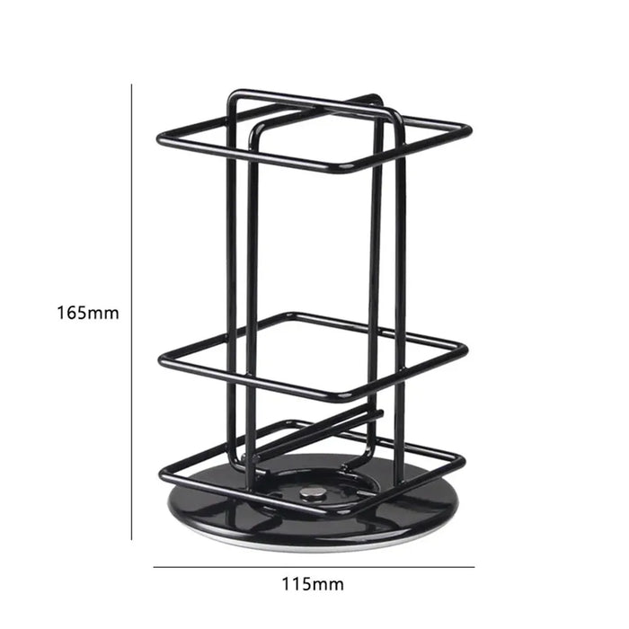 Rotating Nespresso Pod Holder — 20-Capsule Coffee Rack (Gold)