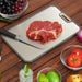 Titanium Double-Sided Cutting Board with Deep Juice Grooves & Handles — 25 x 38 x 1.2 cm