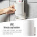 Drill-Free Wall-Mounted Toothbrush & Toothpaste Holder with Removable Cup