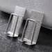 Stainless Steel Wall-Mount Toothbrush & Shaver Holder — 1 or 2 pcs