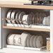 Expandable Kitchen Cabinet Pot Organiser Rack — Adjustable Divider for Pots & Pans