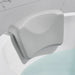 Spa Neck Bath Pillow with Suction Cups — Waterproof Polyurethane Headrest
