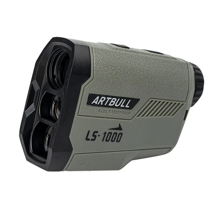 1000m Laser Rangefinder with Slope — 6× Magnification, Flag‑Lock & CR2 Powered