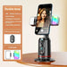 360° Follow-Tracking Phone Gimbal with Remote and Desktop Monopod
