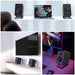 Desktop Speaker Stand (Single) — Carbon Steel Base for Laptop & Desktop Speakers, Shock-Absorbing