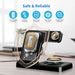 3-in-1 Magnetic Foldable Wireless Charger — 18W Fast Charge for iPhone, iWatch & AirPods