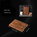 Teak End Grain Cutting Board — Large Wooden Chopping & Charcuterie Board with Hidden Handles