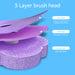 Disposable Toilet Brush Kit – Long Handle, Wall‑mount Holder & Replaceable Heads