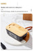 Ceramic Butter & Cheese Storage Box with Bamboo Lid and Knife — 14.8×8.5×6cm