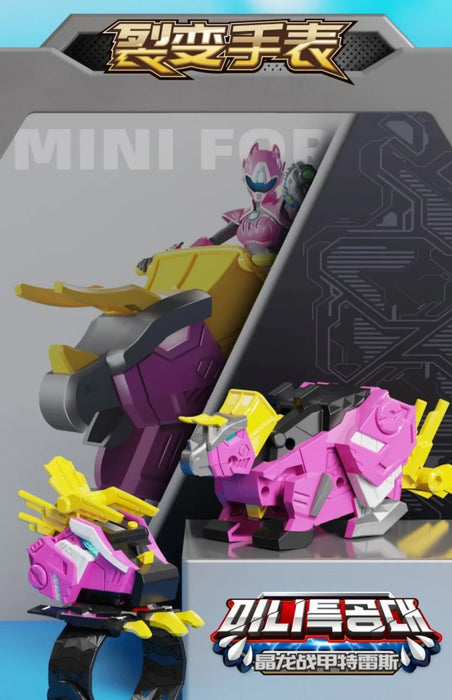 Miniforce X Watch Super Dinosaur Power Mecha Deformation Robot Toy – Mini Secret Service