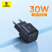 30W GaN USB‑C PD Fast Charger — Works with iPhone 12–17 & USB‑C Devices (EU Plug)