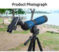 25-75x70 Spotting Scope Monocular with BAK4 Prism, Waterproof for Birdwatching, Shooting & Camping
