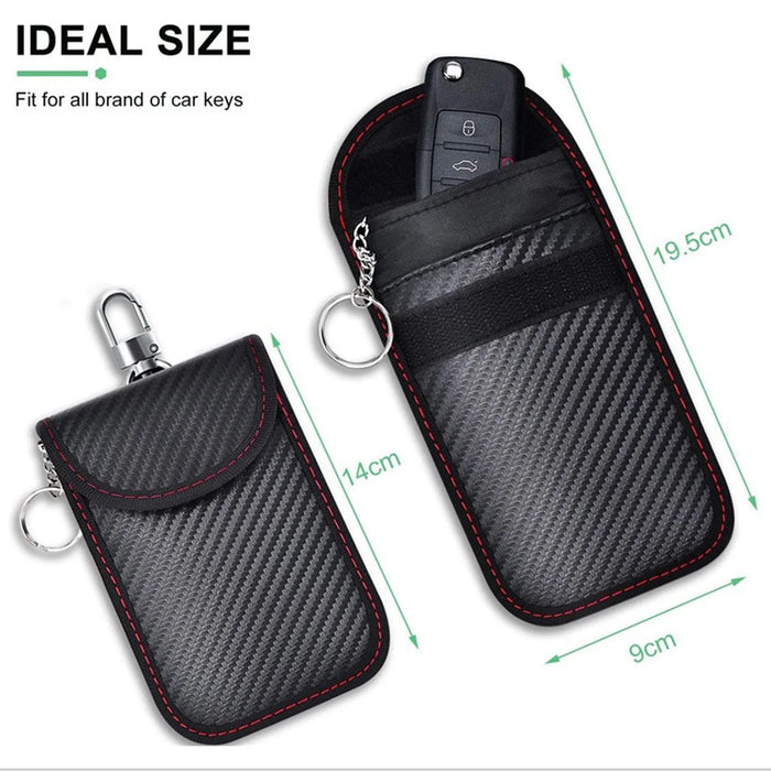 Anti-Theft Faraday Box & Bag for Key Fob — RFID Key Fob Protector for Keyless Cars