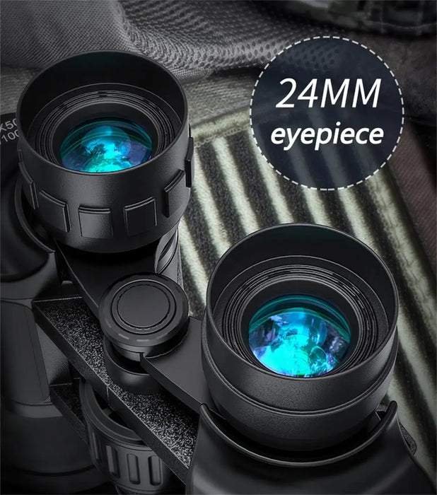 20x50 HD BAK4 Prism Binoculars — 20x Magnification, 50mm Objective, IPX4