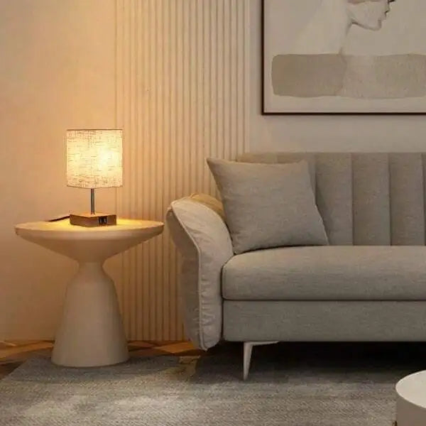 Led bureaulamp van Bedside Lamps - Touch dimbare tafellamp met USB- en Type C-poort, snel opladen, oogbescherming - ideale leeslamp voor studenten en lange uren lezers