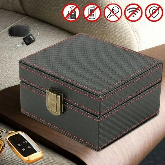 Faraday Car Key Signal Blocker Pouch — RFID Shield for Keyless Entry