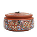 Purple Clay Ceramic Tea Caddy – 18 x 10 cm Sealed Coffee & Candy Canister