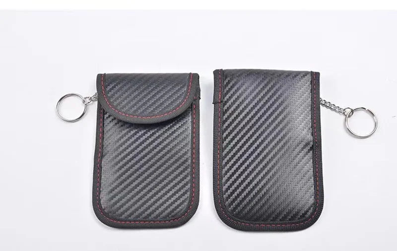 Key Signal Shielding Pouch — Faraday Case for Keyless Car Fobs