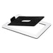 Desktop Speaker Stand (Single) — Carbon Steel Base for Laptop & Desktop Speakers, Shock-Absorbing