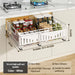 Expandable Pull-Out Cabinet Organiser — Slide-Out Drawer Storage Shelf for Kitchen