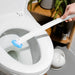 Disposable Toilet Brush Kit — Long Handle, Wall-mounted Holder, Replaceable Heads (24 / 72 pcs)