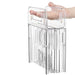 Expandable Clear Bath Shelf Over-Tub — Polycarbonate Bath Tray