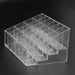 Acrylic 24-Grid Lipstick & Makeup Organiser Display Rack (Large)