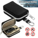 RFID Key Fob Signal Blocker Pouch — Faraday Car Key Case (Black)