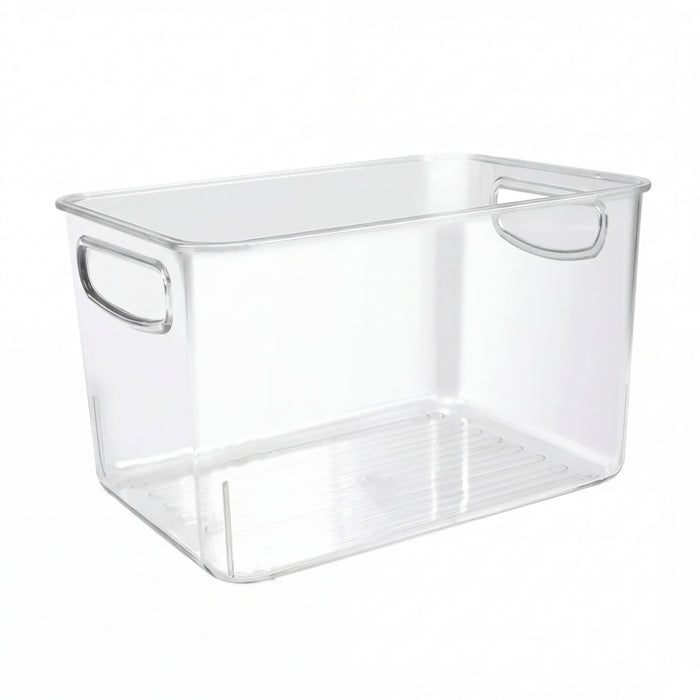 Auto-Rolling Can Dispenser Fridge Organiser – Plastic Pantry Bins